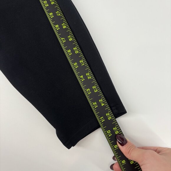 SPANX Ankle Length Ponte Black Leggings High Waist Women's Size 1X 20262R - Picture 8 of 9